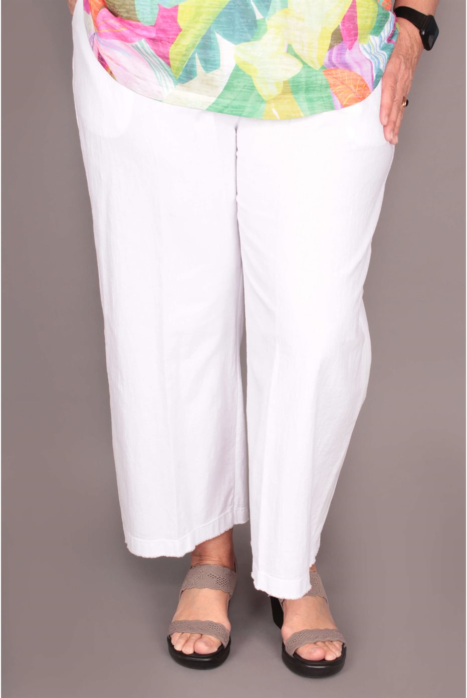 Pantalon Blanc en coton 